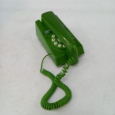 Green 1970s Style Push Button