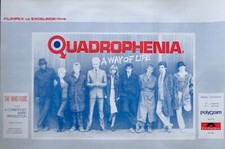 QUADROPHENIA Belgian movie Poster The WHO PHIL DANIELS STING MODS NM