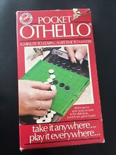 VINTAGE OTHELLO 'POCKET' TRAVEL GAME PETER PAN PLAYTHINGS - COMPLETE & GOOD!