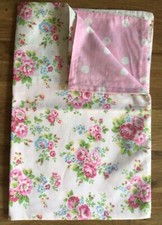 1 Reversible Housewife Pillowcase Spray Flowers & Spots Pink Cath Kidston New