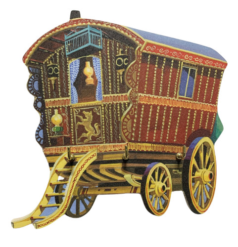 Romany gypsy caravan key - gypsy,