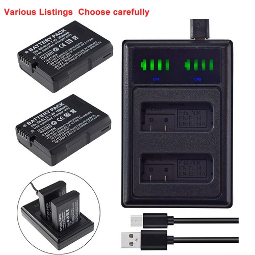 El14 el14a battery or - en-el14,