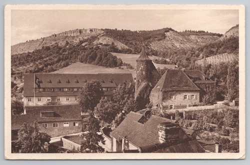 Ww2 postcard vintage - postcard, flag