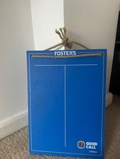 Fosters Dart Board Vintage In Good Conditions