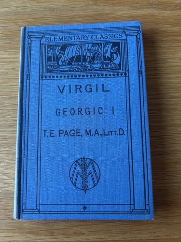 Virgil georgic edited by - i,