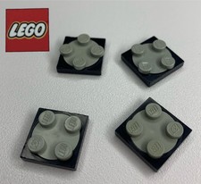 4 x Vintage Lego Black ,Old