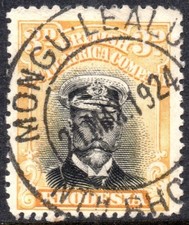 Rhodesia 1913-19 3d black &