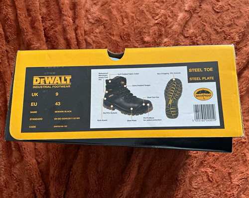 Dewalt newark black steel toe - dewalt,