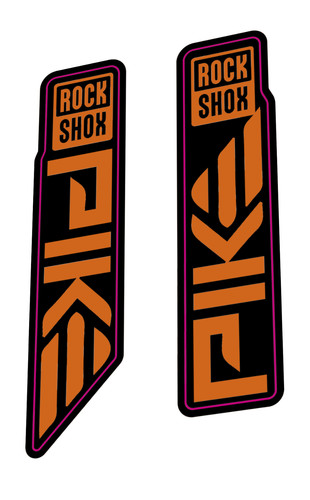 Rockshox pike fork decal - decal, kit