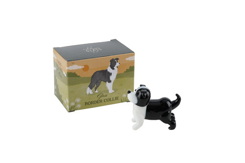 Artisan glass border collie - artisan,