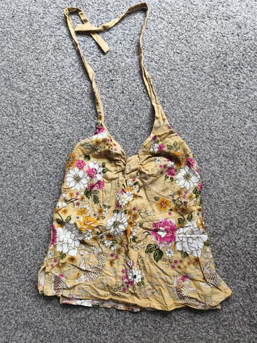 Batik halter neck - halter, top