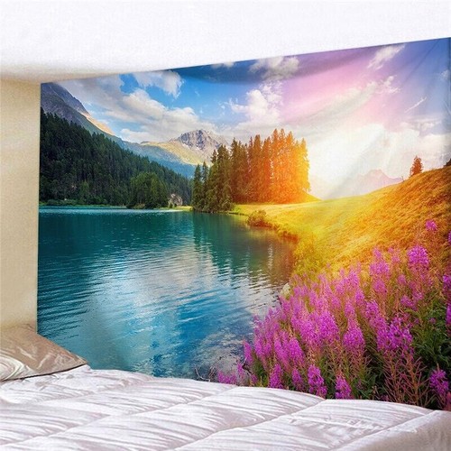 Large animals tapestry view - tapestry,