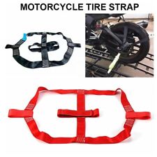 Universal Motorbike Motorcycle Rear Wheel Handlebar Transport Bar Tie-Down Strap