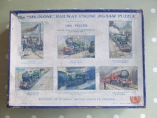 VINTAGE WOODEN JIGSAW PUZZLE