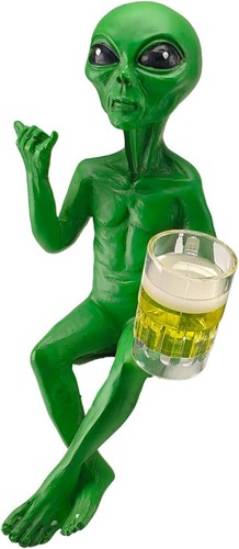 Amusing and humorous alien - and,