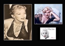 A4 Size Signed MARILYN MONROE