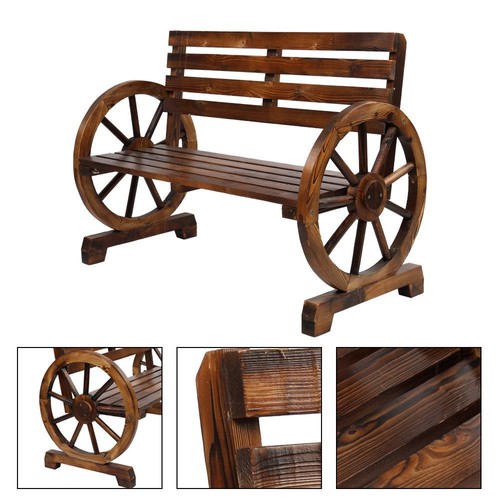 Wagon wheel wooden outdoor - wagon,