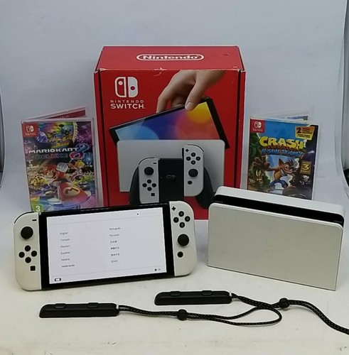 Nintendo switch oled white - oled,