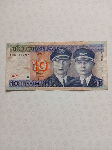 Lithuania litu 2001 - 10,
