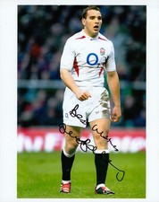 Olly Barkley Signed 10x8 Photo