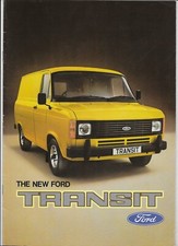 1978 Ford Transit van brochure + Transit colour guide leaflet
