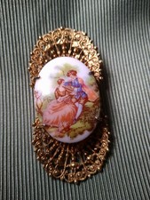 Vintage look Signed Limoges