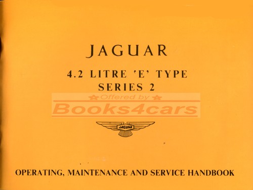 Type xke owners manual - owners,