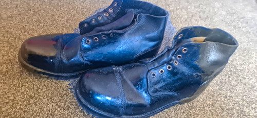 Fully beeswaxed hobnail boots - fully,