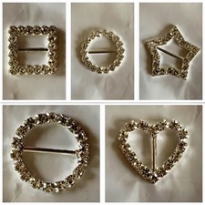 Buckle Sliders For Ribbon/Shoe Lace (Heart/Round/Square/Star)