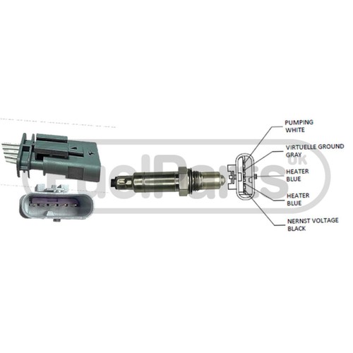 Lambda sensor for peugeot 3008 - sensor,