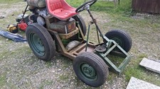vintage sisis tractor tug in