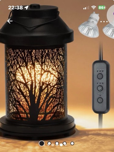 Electric candle warmer lamp - candle,