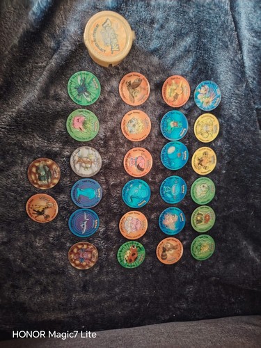 Pokemon pogs complete set - pogs,