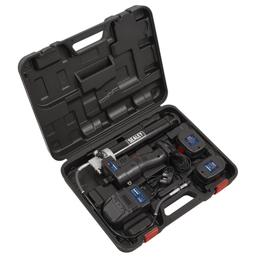 Sealey cordless grease gun - sealey, 12v