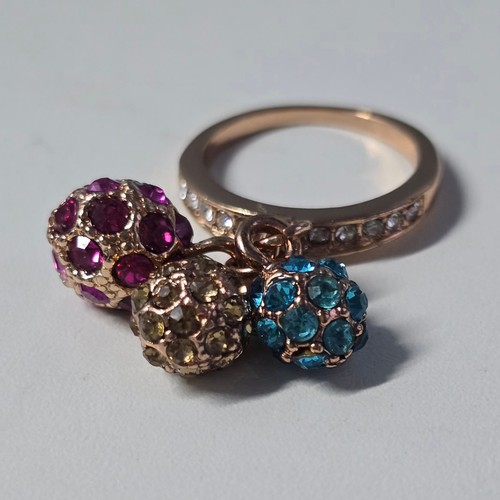 18k gold plated multicoloured - gold,