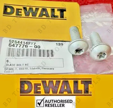 2xGenuine DeWalt Blade Bolt