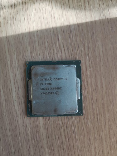 Intel core 7500 40ghz - i5-7500, 3.40ghz