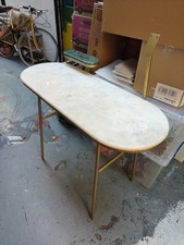 Swoon Senzo Art Deco Dressing Table, White / Green Marble & Brass RRP £399