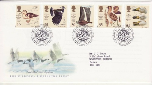 Stamps first day cover - gb,