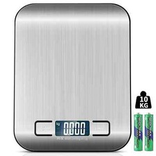 Digital 10kg Kitchen Scales Electronic Balance LCD Food Weight Postal Scale