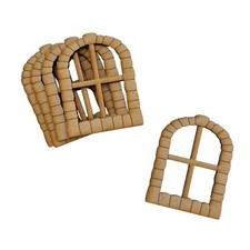 5 Pack MDF Wooden FAIRY DOOR