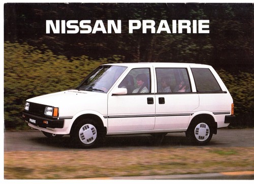 Nissan prairie 1987 1989 - nissan,