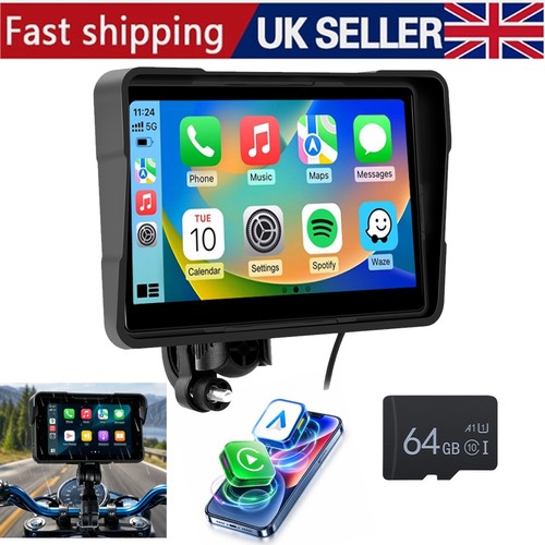 Motorcycle sat nav wireless - 5",