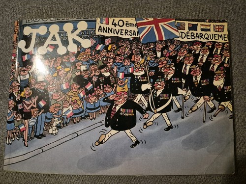 Signed jak cartoon book - signed,