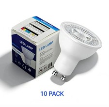 10 Pack GU10 LED Bulbs 5W Cool