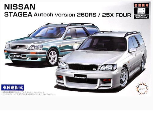 Fujimi nissan stagea - 1/24,