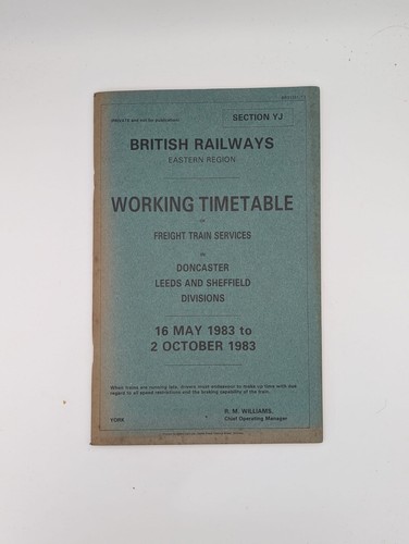 British rail eastern region - rail,