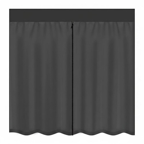 Rear door screen black - rv,