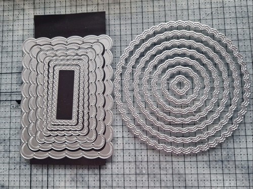 Rectangle circle fancy fan - &,