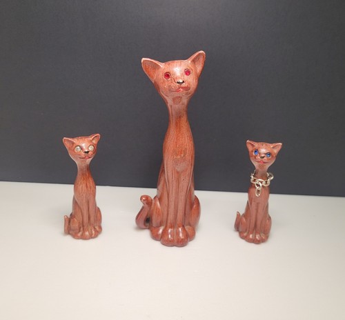 Vintage 1960 siamese cat - vintage, 1960's
